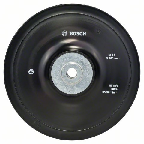 BOSCH RUBBER BACKING PAD 180 MM 